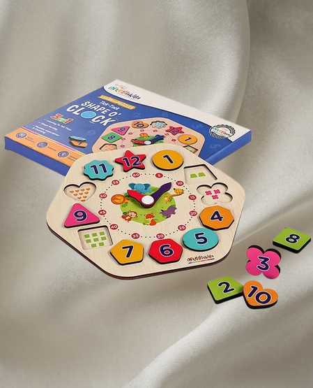 Tick-Tock Shape O' Clock - Multicolor
